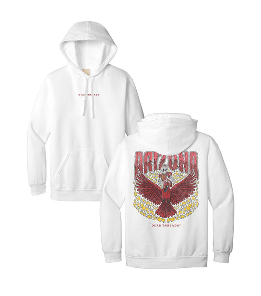 ARIZONA FOOTBALL - “DT ESSENTIAL" HOODIE – Hoodie – Dead Threads Apparel