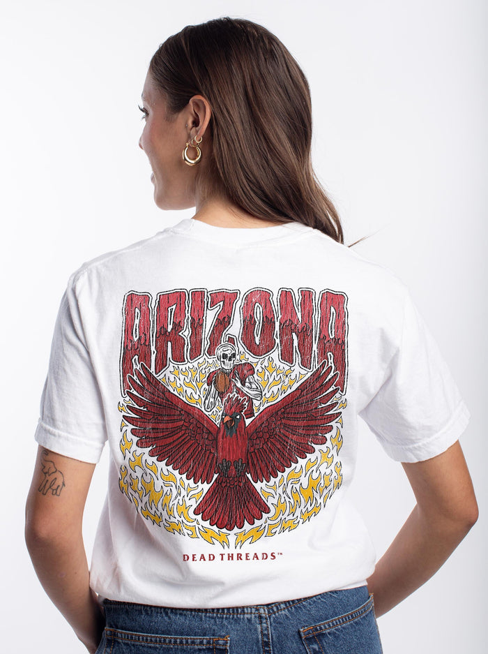 ARIZONA FOOTBALL - “DT ESSENTIAL" PREMIUM T - SHIRT – T-Shirt – Dead Threads Apparel