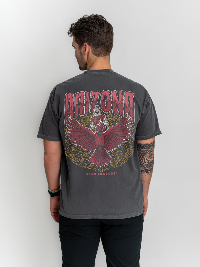 ARIZONA FOOTBALL - “DT ESSENTIAL" PREMIUM T - SHIRT – T-Shirt – Dead Threads Apparel