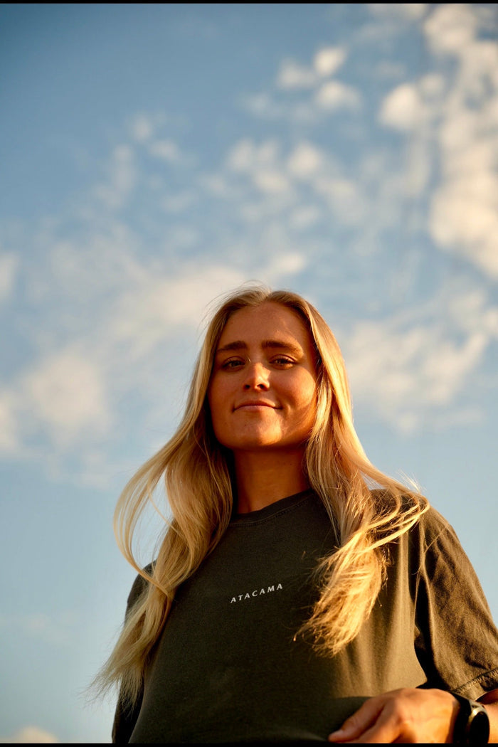 ATACAMA x Allie Gibbons - “DT ESSENTIAL" PREMIUM T - SHIRT – T-Shirt – Dead Threads Apparel