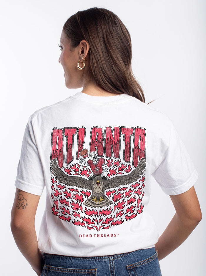 ATLANTA FOOTBALL - “DT ESSENTIAL" PREMIUM T - SHIRT – T-Shirt – Dead Threads Apparel