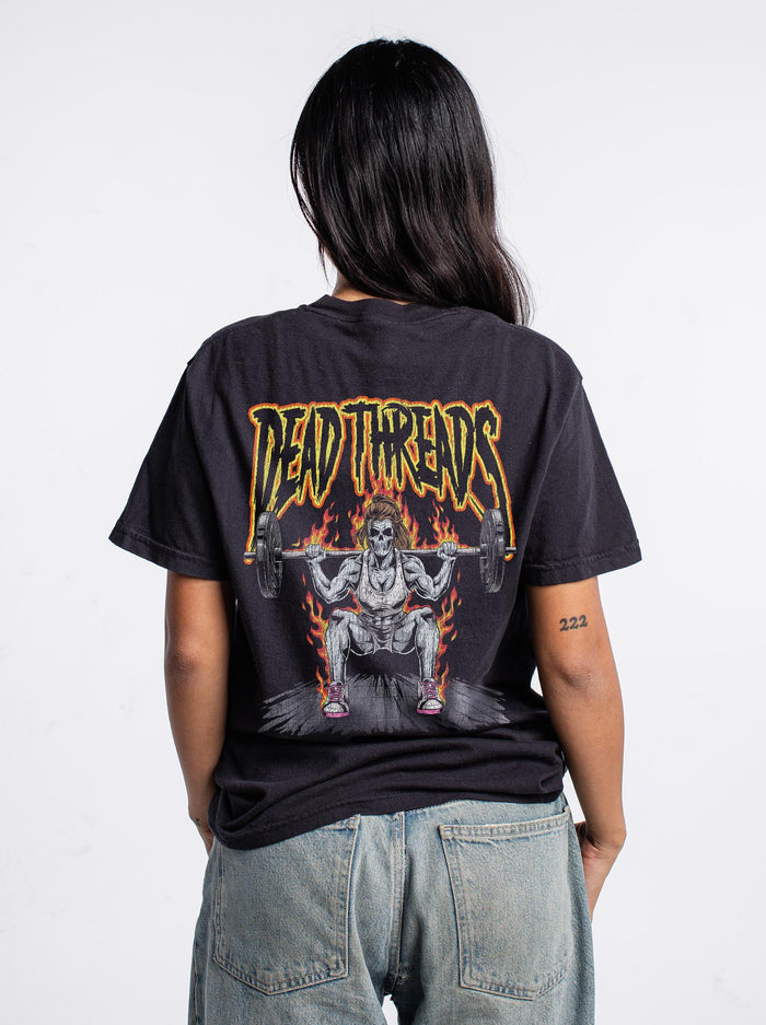 "BACK BREAKER, XX" - “DT ESSENTIAL" PREMIUM T - SHIRT – T-Shirt – Dead Threads Apparel