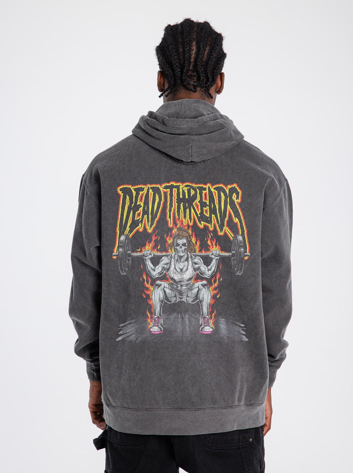 "BACK BREAKER, XX" - HOODIE – Hoodie – Dead Threads Apparel