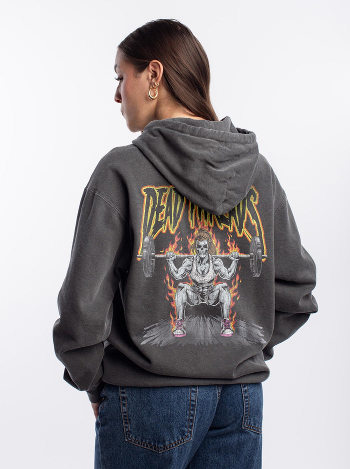 "BACK BREAKER, XX" - HOODIE – Hoodie – Dead Threads Apparel
