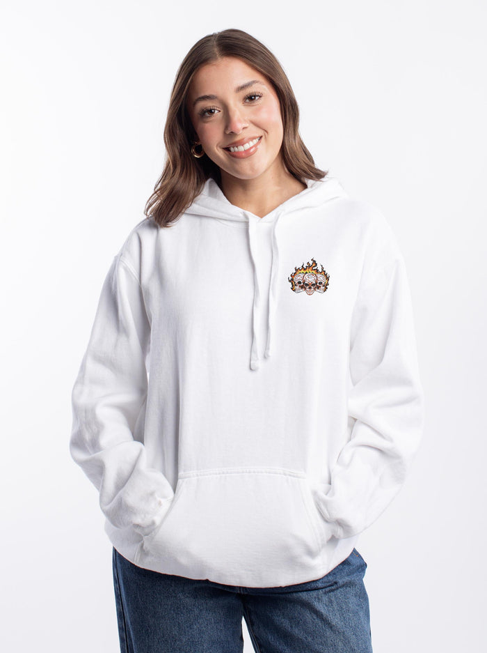 "BACK BREAKER, XX" - HOODIE – Hoodie – Dead Threads Apparel
