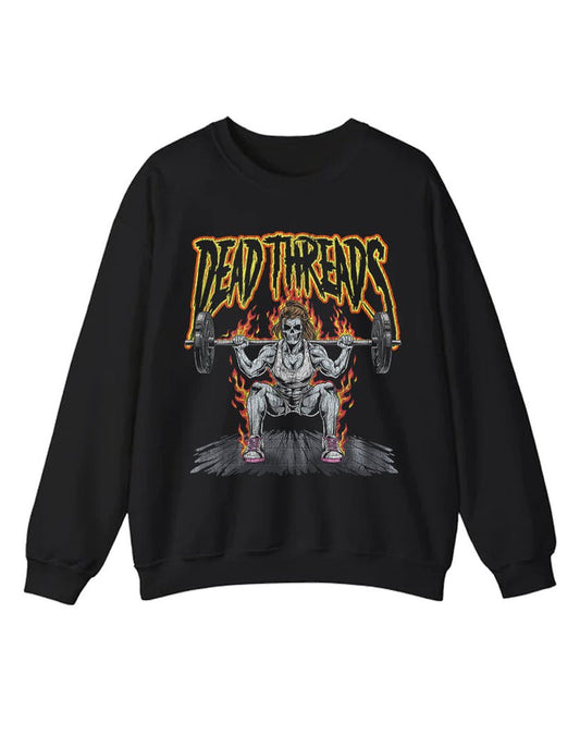 "BACK BREAKER, XX" CREWNECK SWEATSHIRT – Sweatshirt – Dead Threads Apparel