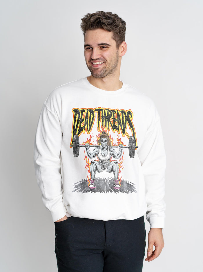 "BACK BREAKER, XX" CREWNECK SWEATSHIRT – Sweatshirt – Dead Threads Apparel