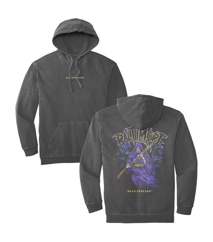 BALTIMORE FOOTBALL v2 - “DT ESSENTIAL" HOODIE – Hoodie – Dead Threads Apparel