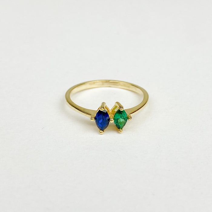 Birthstone Diamond Ring