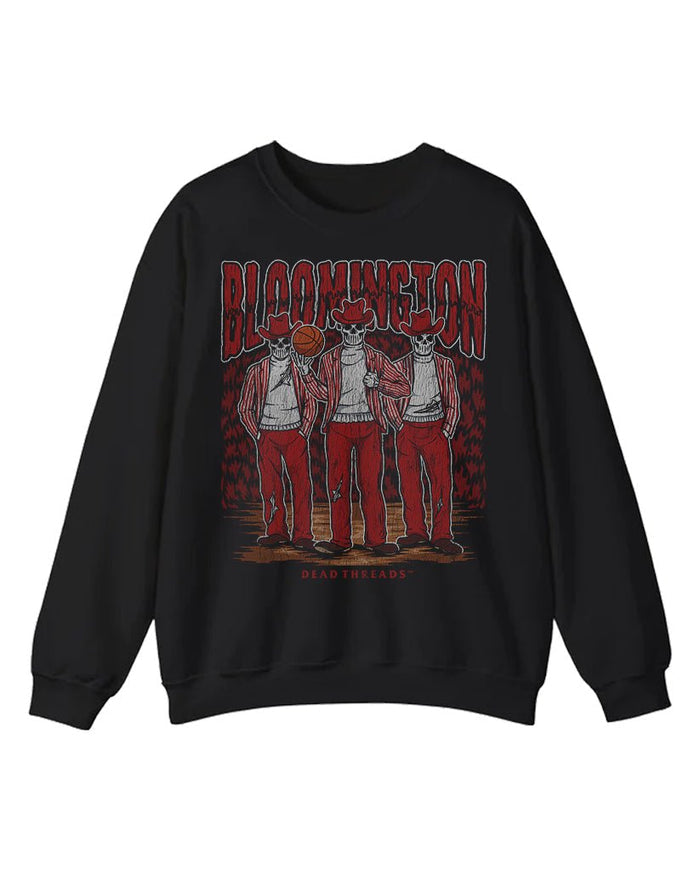BLOOMINGTON BASKETBALL CREWNECK SWEATSHIRT – Sweatshirt – Dead Threads Apparel
