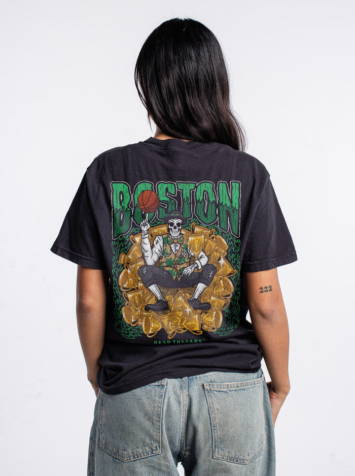 BOSTON BASKETBALL - “DT ESSENTIAL" PREMIUM T - SHIRT – T-Shirt – Dead Threads Apparel