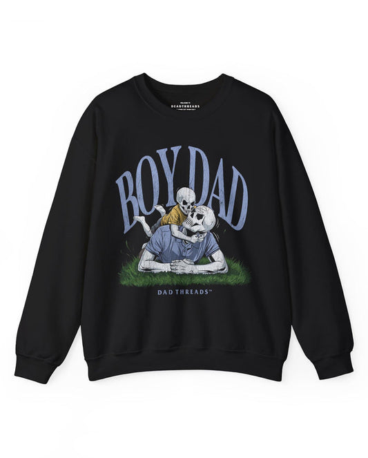 BOY DAD v1 (SOLO PROJECT) - CREWNECK SWEATSHIRT – Sweatshirt – Dead Threads Apparel
