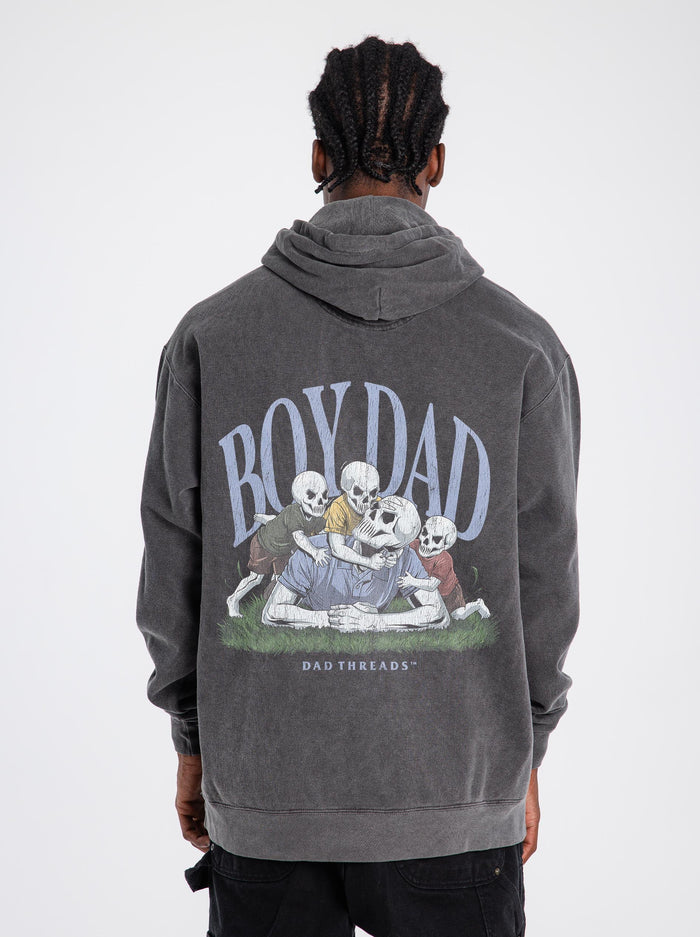 BOY DAD v3 - “DT ESSENTIAL" HOODIE – Hoodie – Dead Threads Apparel