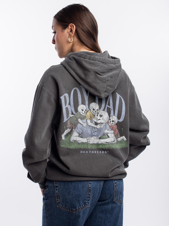 BOY DAD v3 - “DT ESSENTIAL" HOODIE – Hoodie – Dead Threads Apparel