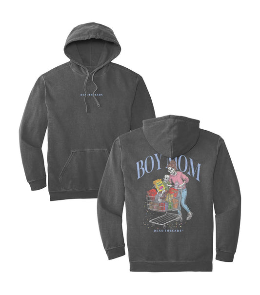 BOY MOM v1 - “DT ESSENTIAL" HOODIE – Hoodie – Dead Threads Apparel