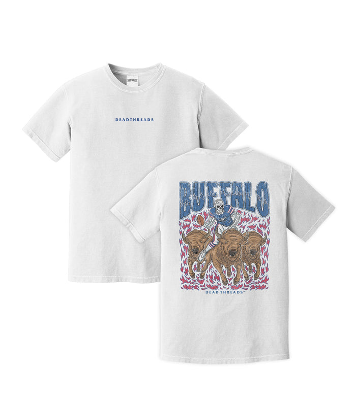 BUFFALO FOOTBALL v1 - “DT ESSENTIAL" PREMIUM T - SHIRT – T-Shirt – Dead Threads Apparel