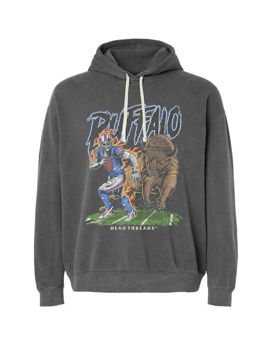 BUFFALO FOOTBALL v2 - LIGHTWEIGHT HOODIE – Lightweight – Dead Threads Apparel