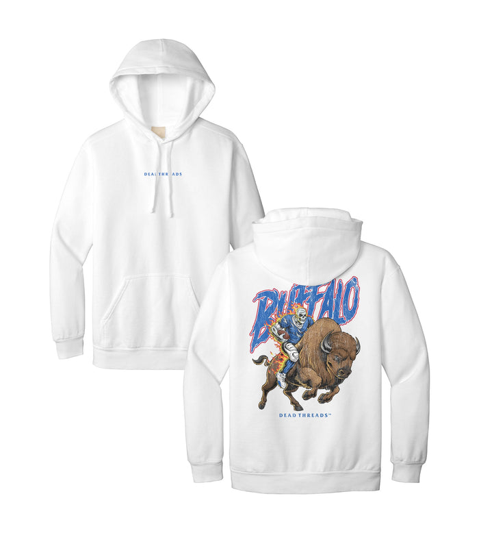 BUFFALO FOOTBALL v3 - “DT ESSENTIAL" HOODIE – Hoodie – Dead Threads Apparel