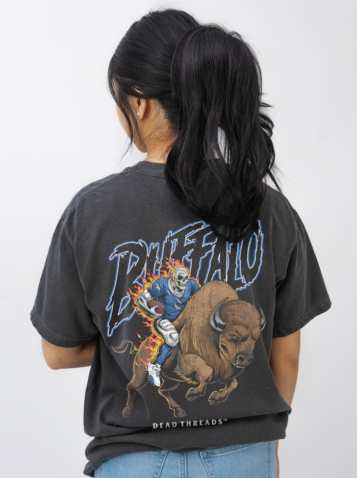 BUFFALO FOOTBALL v3 - “DT ESSENTIAL" PREMIUM T - SHIRT – T-Shirt – Dead Threads Apparel
