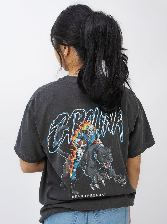 CAROLINA FOOTBALL v2 - “DT ESSENTIAL" PREMIUM T - SHIRT – T-Shirt – Dead Threads Apparel