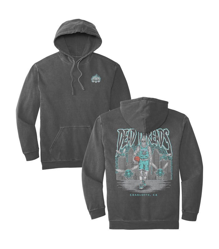 CHARLOTTE BASKETBALL - HOODIE – Hoodie – Dead Threads Apparel
