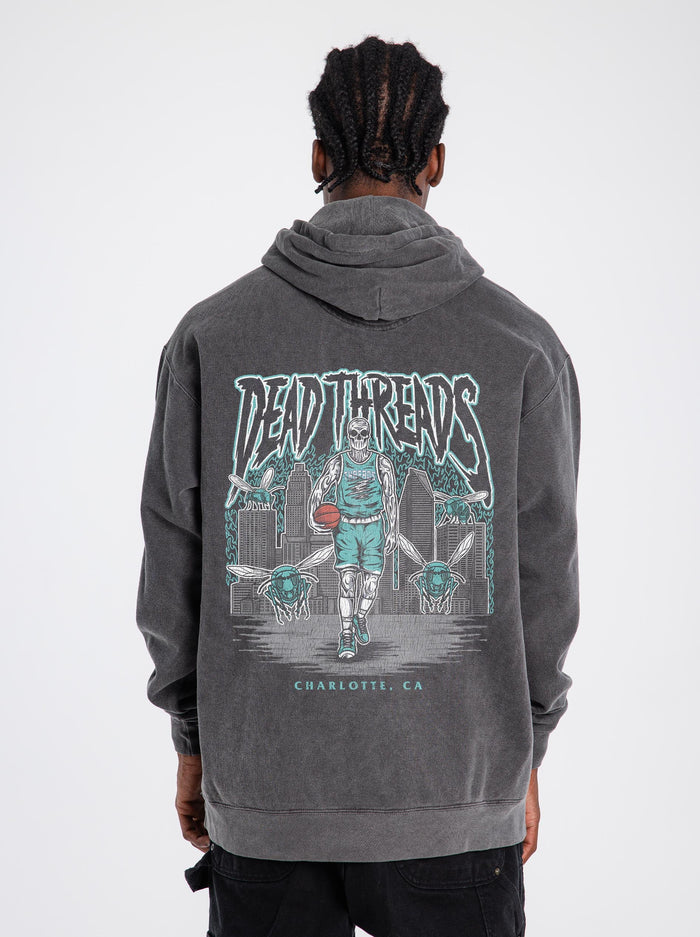 CHARLOTTE BASKETBALL - HOODIE – Hoodie – Dead Threads Apparel