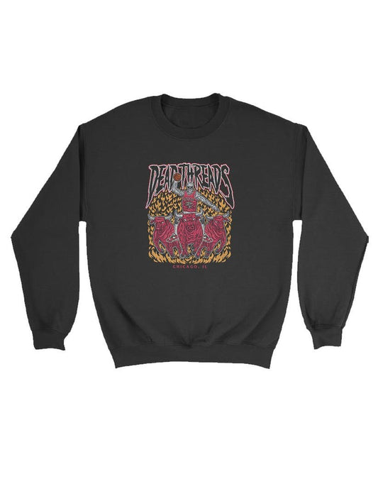 CHICAGO BASKETBALL - KIDS CREWNECK SWEATSHIRT – Kids clothes – Dead Threads Apparel