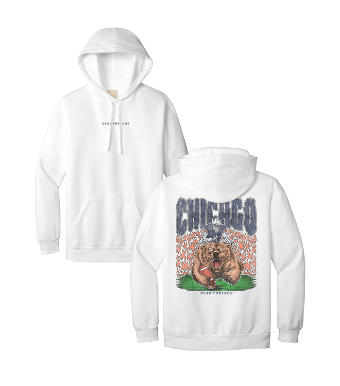 CHICAGO FOOTBALL v1 - “DT ESSENTIAL" HOODIE – Hoodie – Dead Threads Apparel