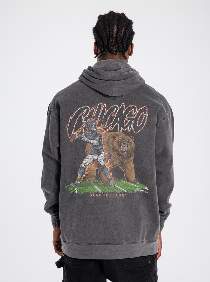 CHICAGO FOOTBALL v2 - HOODIE – Hoodie – Dead Threads Apparel