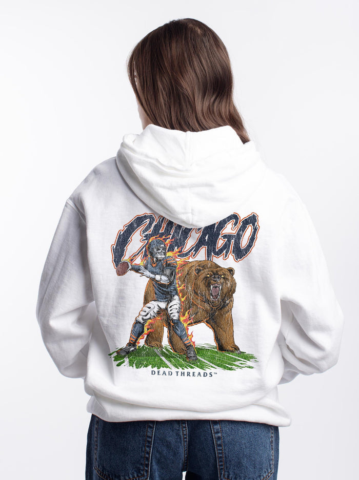 CHICAGO FOOTBALL v2 - HOODIE – Hoodie – Dead Threads Apparel
