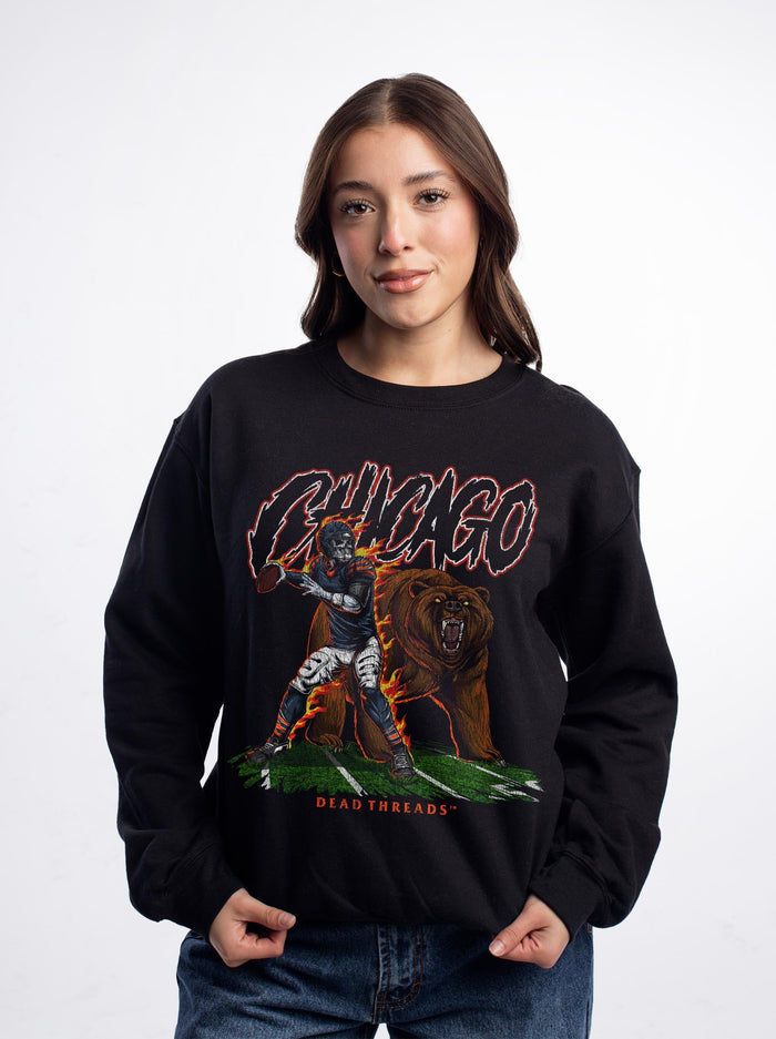 CHICAGO FOOTBALL v2 CREWNECK SWEATSHIRT – Sweatshirt – Dead Threads Apparel