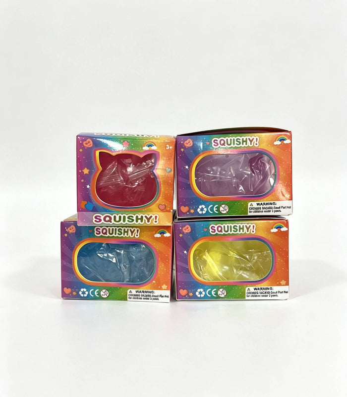 Clear Jelly Cat Squishy