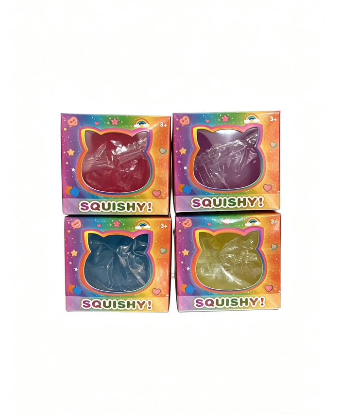 Clear Jelly Cat Squishy