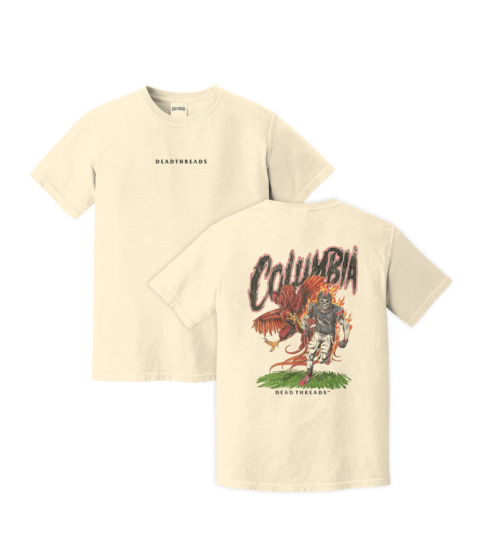 COLUMBIA FOOTBALL - “DT ESSENTIAL" PREMIUM T - SHIRT – T-Shirt – Dead Threads Apparel