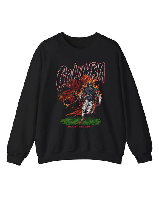 COLUMBIA FOOTBALL CREWNECK SWEATSHIRT – Sweatshirt – Dead Threads Apparel