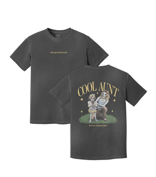 COOL AUNT (GIRL) - “DT ESSENTIAL" PREMIUM T-SHIRT – T-Shirt – Dead Threads Apparel