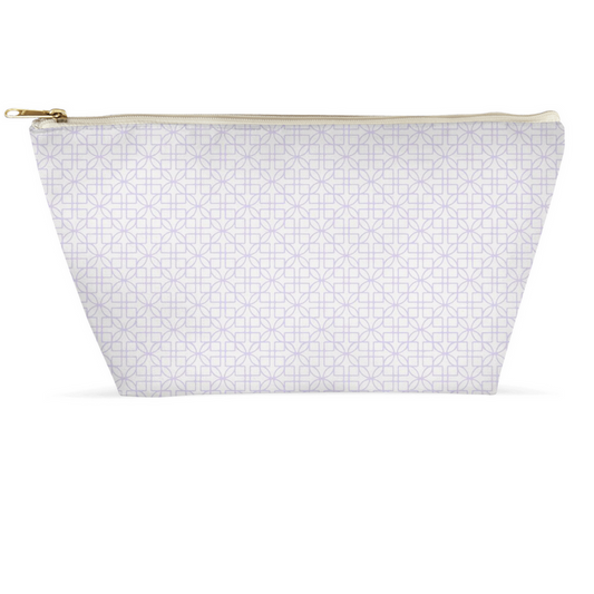 Cosmetic Bag - D&D Lattice Lilac