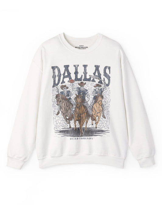 DALLAS FOOTBALL v1 CREWNECK SWEATSHIRT – Sweatshirt – Dead Threads Apparel