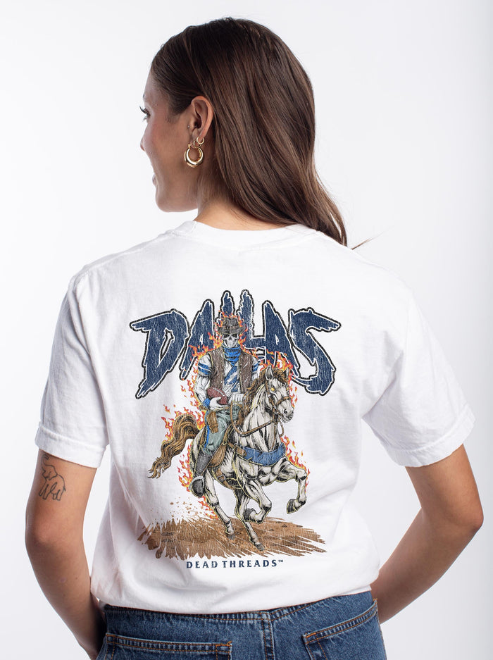 DALLAS FOOTBALL v2 - “DT ESSENTIAL" PREMIUM T - SHIRT – T-Shirt – Dead Threads Apparel