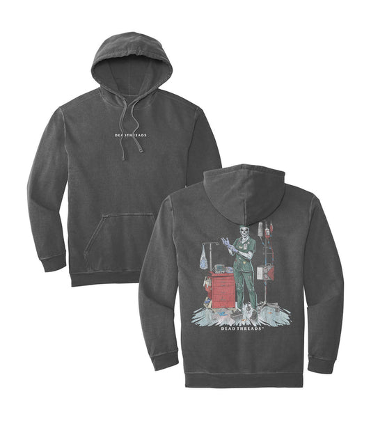 DEADSIDE NURSE (FEMALE) - GREEN SCRUBS “DT ESSENTIAL" HOODIE – Hoodie – Dead Threads Apparel