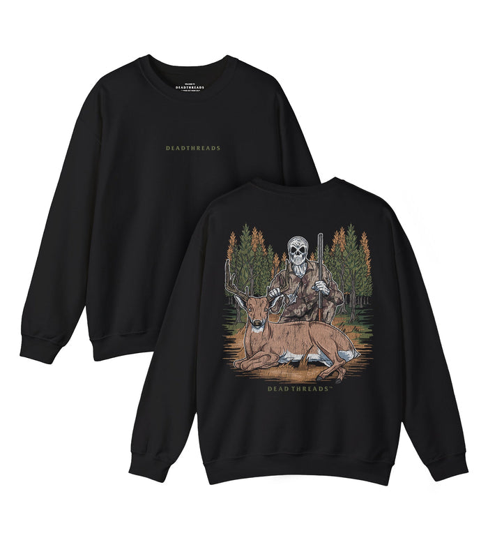 DEER HUNTING - “DT ESSENTIAL" CREWNECK SWEATSHIRT – Sweatshirt – Dead Threads Apparel