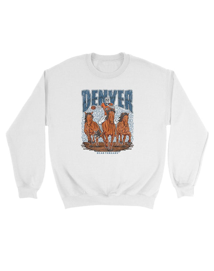 DENVER FOOTBALL v1 KIDS CREWNECK SWEATSHIRT – Kids clothes – Dead Threads Apparel