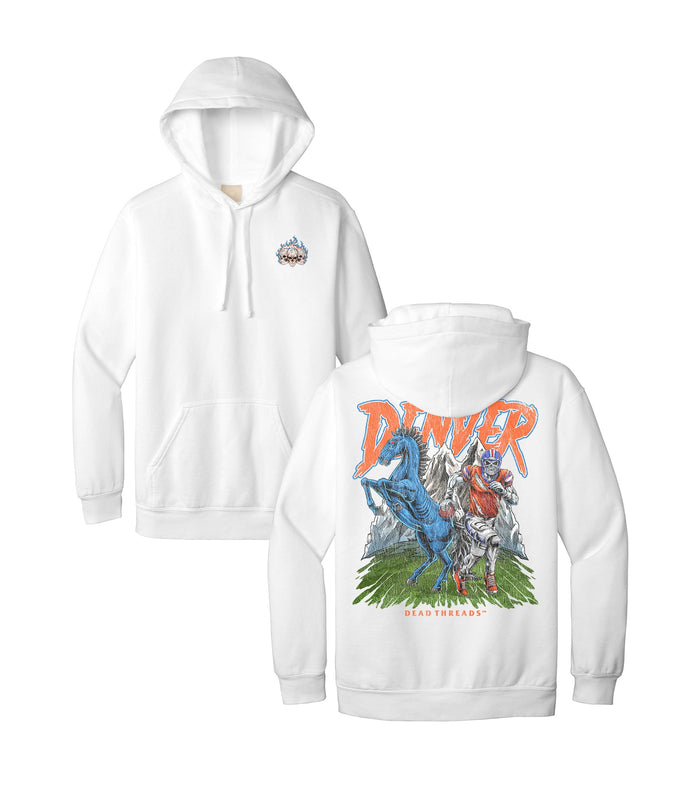 DENVER FOOTBALL v2 - HOODIE – Hoodie – Dead Threads Apparel