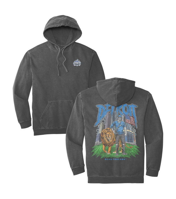 DETROIT FOOTBALL v3 - HOODIE – Hoodie – Dead Threads Apparel