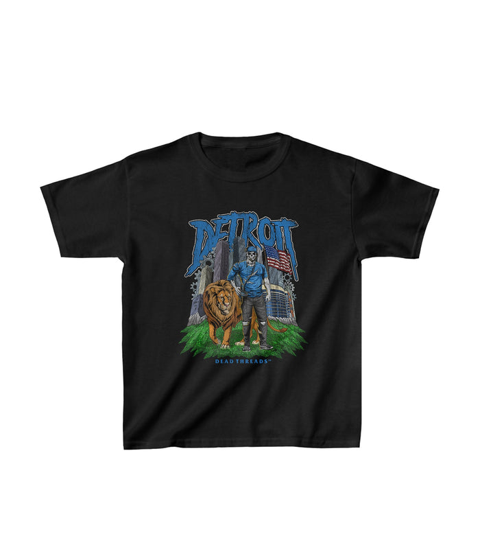 DETROIT FOOTBALL v3 - KIDS – Kids clothes – Dead Threads Apparel