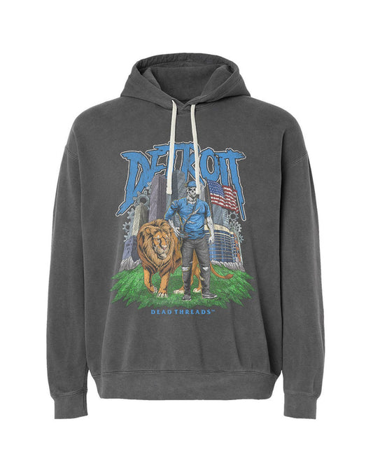 DETROIT FOOTBALL v3 - LIGHTWEIGHT HOODIE – Lightweight – Dead Threads Apparel