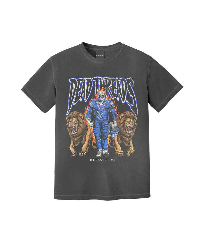 DETROIT FOOTBALL v4 – T-Shirt – Dead Threads Apparel