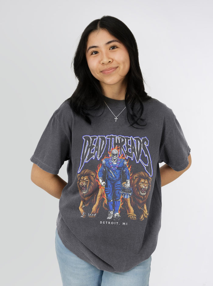 DETROIT FOOTBALL v4 – T-Shirt – Dead Threads Apparel