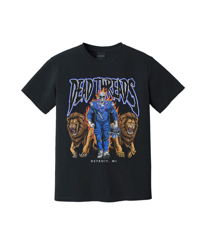 DETROIT FOOTBALL v4 – T-Shirt – Dead Threads Apparel