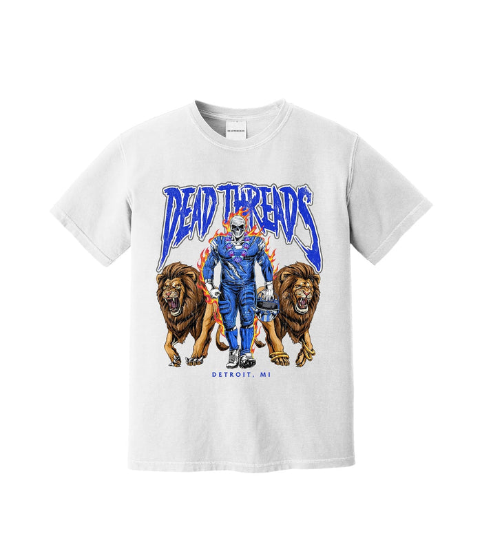 DETROIT FOOTBALL v4 – T-Shirt – Dead Threads Apparel